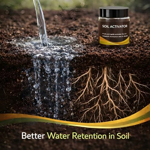 Image of Soil Activated Treasure Plant Growth Booster | Improves Soil Quality & Root Support | Suitable for Indoor & Outdoor Plants | for Pots, Gardens & Home Plants | Easy to Use 200gm (3 Unit)