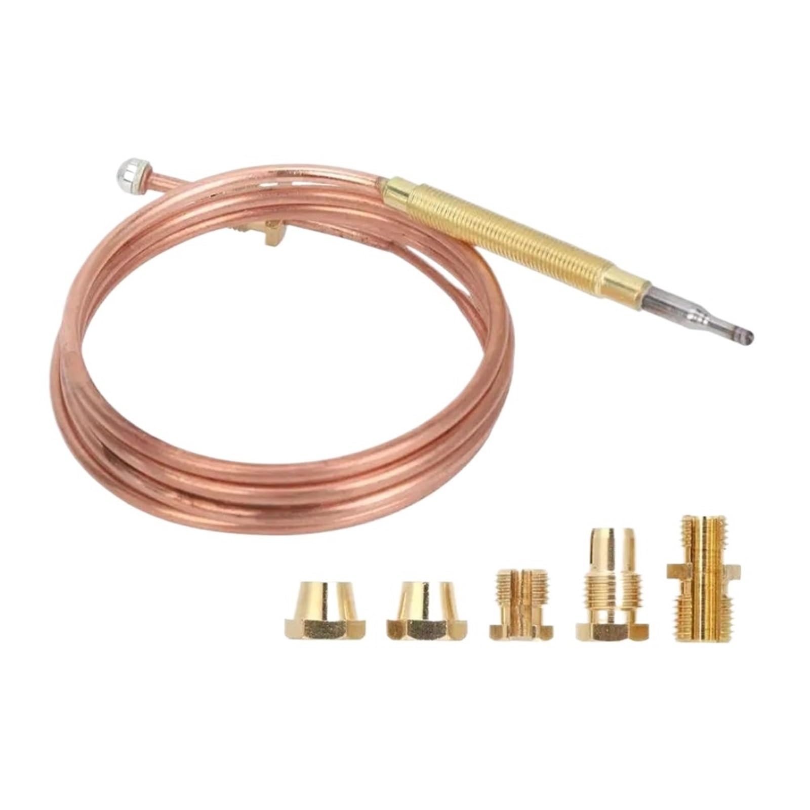 Termopar universal de 60 cm para solucionar fallos de encendido con tuercas 2