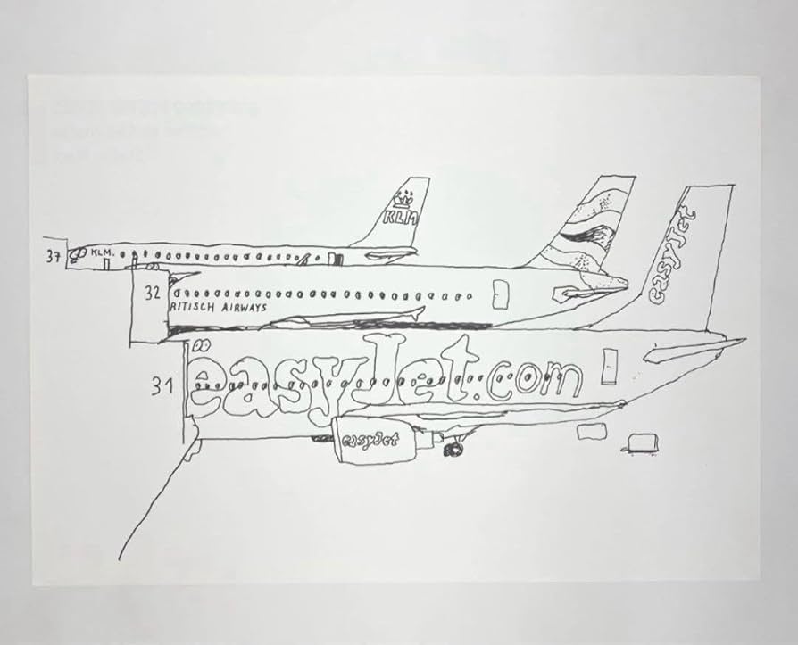 Easy Jet poster Stefan Marx ステファン・マルクス Amazon.co.jp: Easy Jet poster Stefan Marx ステファン