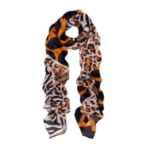 Premium Classic Leopard Animal Print Fashion Scarf - Multi Colors Available