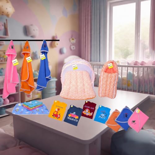 Image of Kwitchy 56 in 1 Baby Products All Combo Infants Essentials Kit Infant Accessories Baby Gift Set (0-6 Months) Blue for Baby Boy