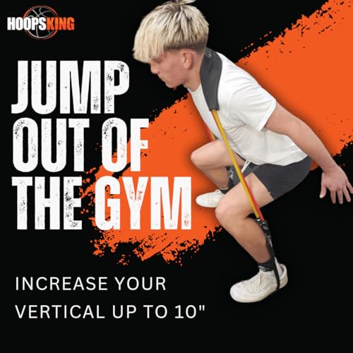 Image of Vertical Jump Blitz Resistance Bands | 3 Levels - Youth, Intermediate, & Pro | Jump Higher |