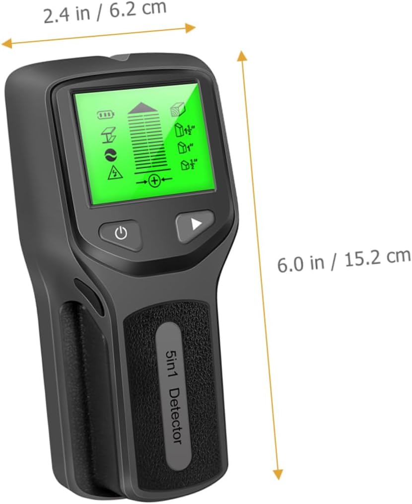 POPETPOP Wall Scanner and Metal Detector with LCD Display Quickly Detects Wood Metal and Wires Hidden in Walls Floors and Ceilings for Home Improvement Projects