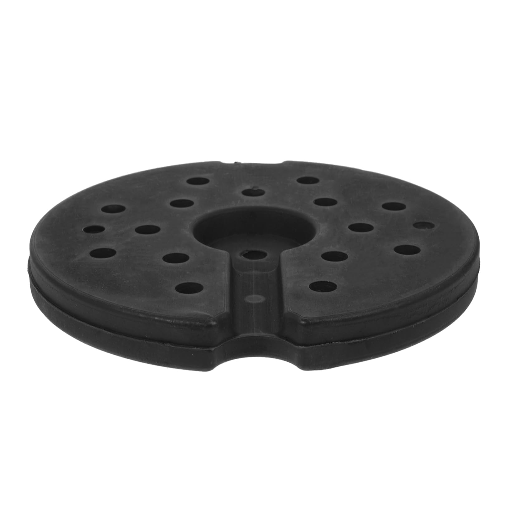 Alipis Pied à contrepoids pour lampe de bureau lampes de table lampes de lecture lampe sur pied pondéré lampadaire poids pour table de chevet pied de lampe de table ronde le fer Black