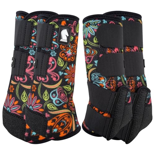 Image of Classic Equine Legacy2 Support Boots, Front and Hind