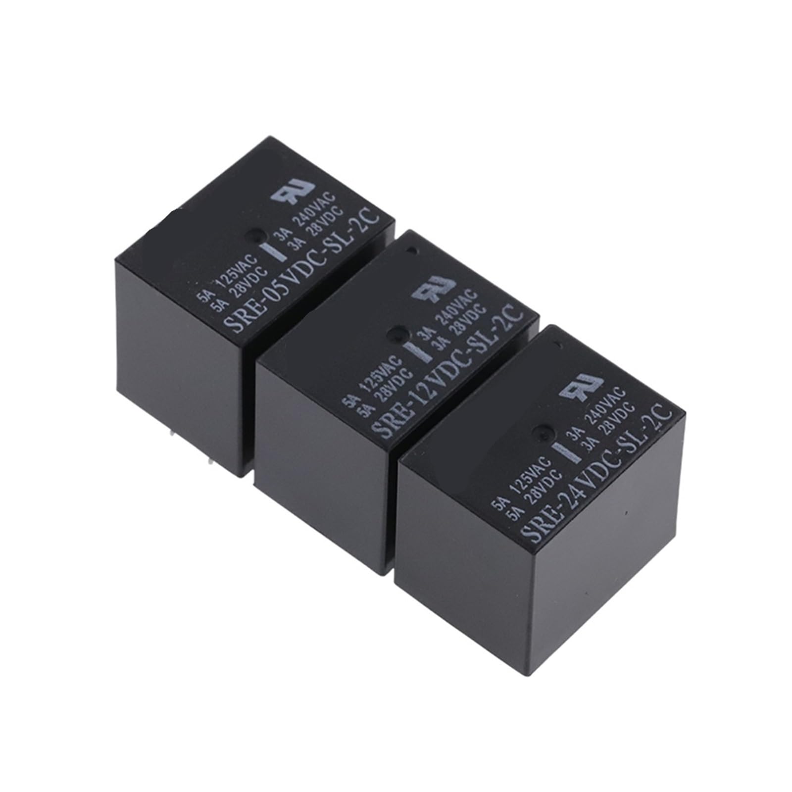 20PCS/Lot Relay SRE-05VDC 12VDC 24VDC-SL-2C 3A240V 8PIN 2 Sets Of Conversion IINKUEYK(24V)