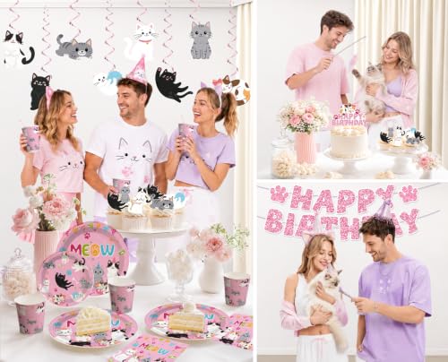 Décorations d'anniversaire chat : la solution pour une fête rapide et sans stress