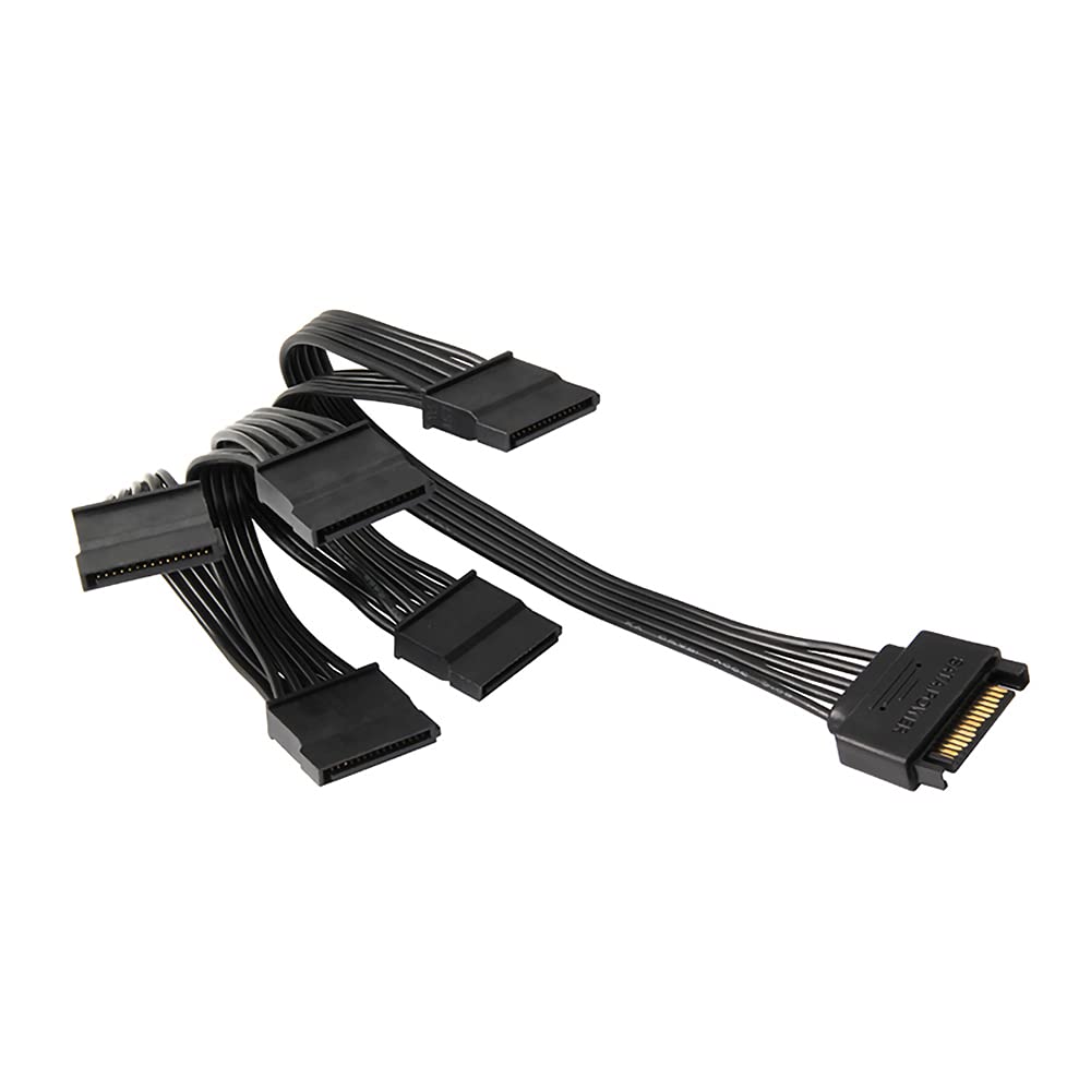 Computer to 5 Hard Disk Adapter Cable Splitter Cable 1 to 5 Hard Disk Power Supply Adapter Converter Cable/||-picture-32