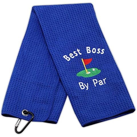 Par Golf Embroidered Golf Towel Cover