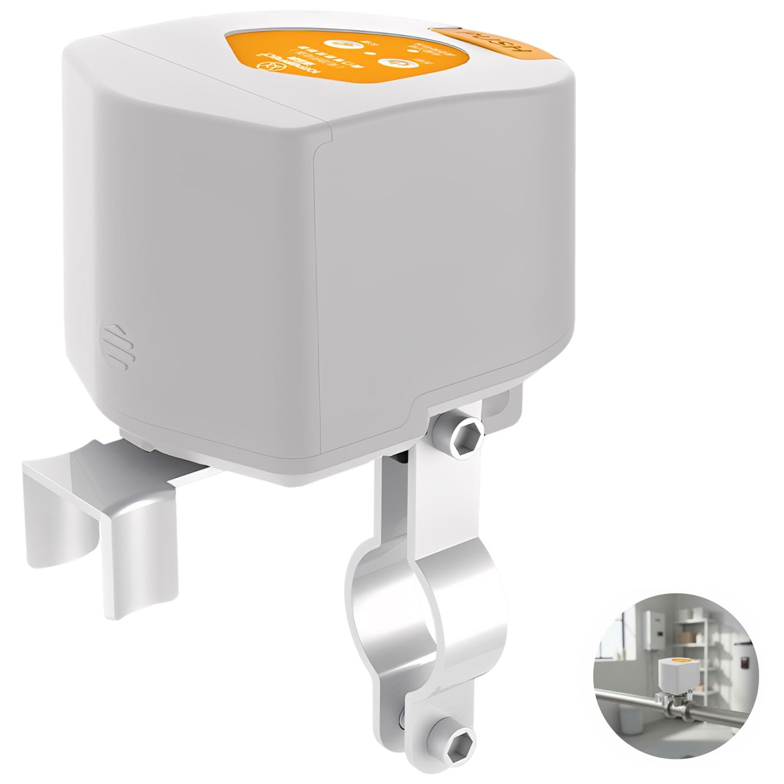 Controlador de válvula inteligente, válvula de cierre de gas de agua habilitada para Zigbee, monitoreo en tiempo real, detección de fugas, control remoto inalámbrico y temporizado, instalación de