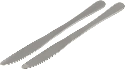 Miniatura 10 de Chef Craft Juego de 3 cucharaditas resistentes, 6 pulgadas de largo, acero inoxidable