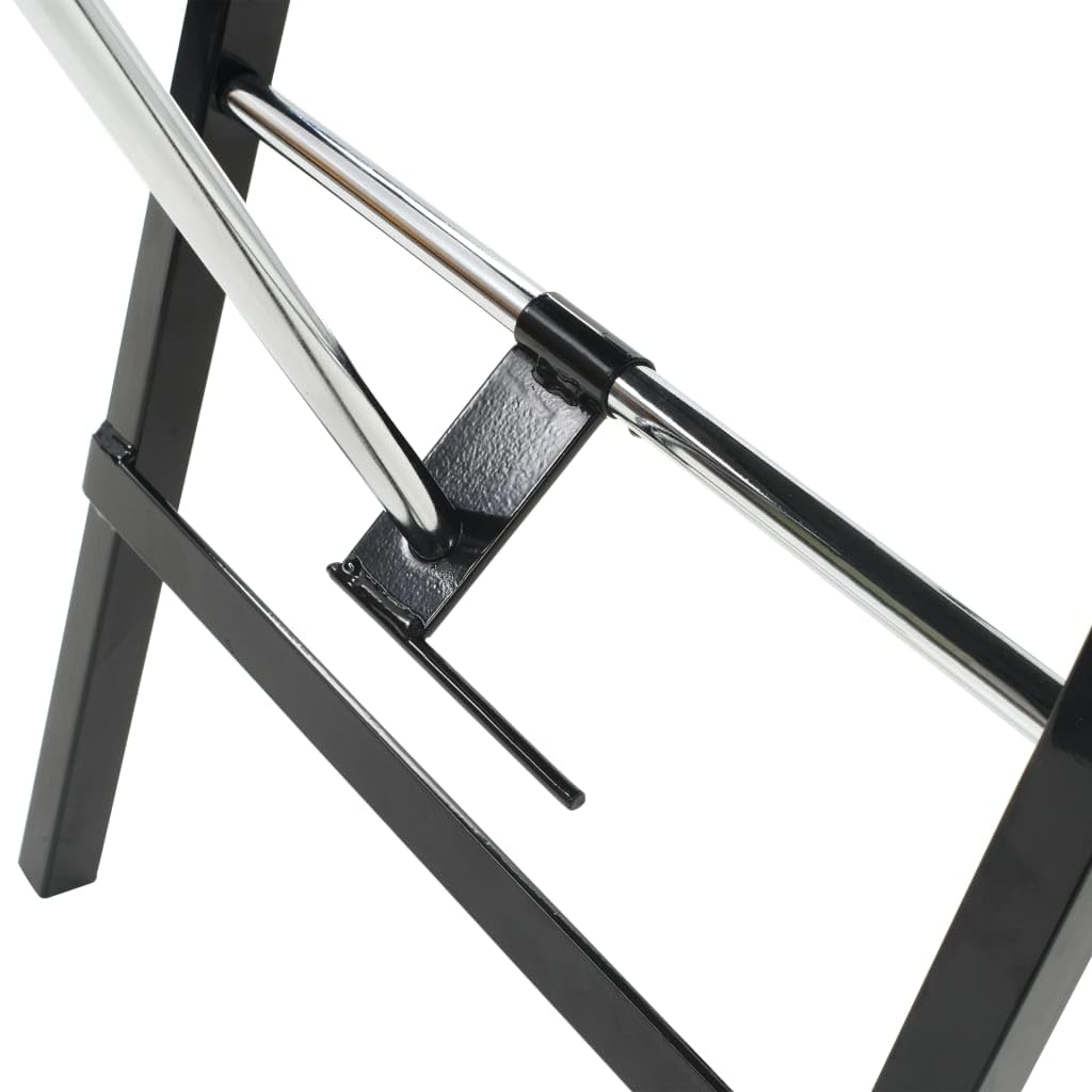 Refined Kosmetikliege Massageliege Massagebank Behandlungsstuhl Tragbarer Kosmetikstuhl Kunstleder 185x78x76 cm Schwarz