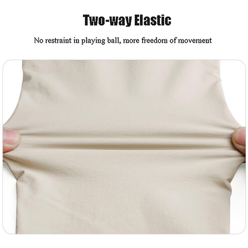 Pantaloni da Jogging da Golf da Donna Estivi Leggeri Elasticizzati Casual da Lavoro alla Caviglia