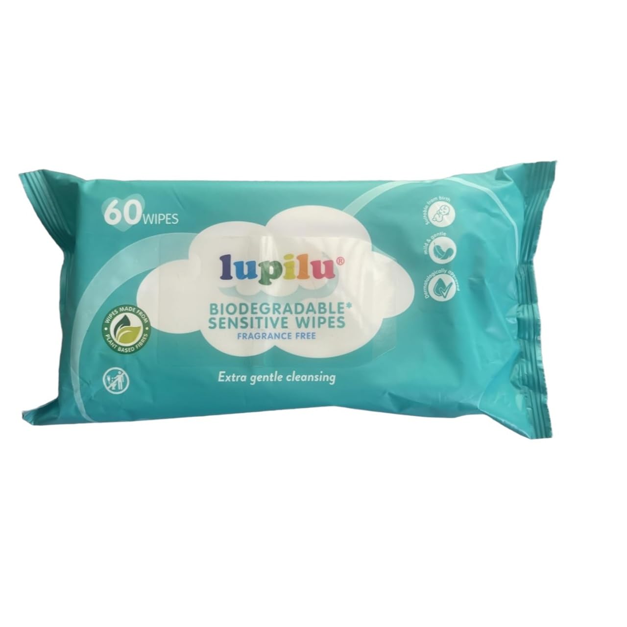 Lupilu Sensitive Fragrance Free Wipes 60 Pack