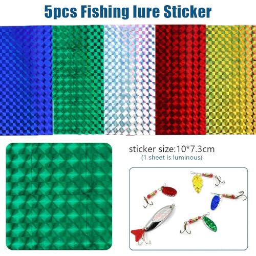 Kit para hacer señuelos de pesca DIY con caja incluida miniatura 6