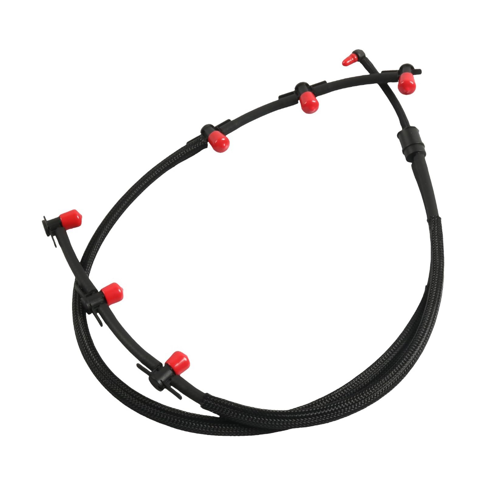 Crffz Protective Flexible Fuelss Distribution Hose Model 059130218H Enhanced In Harsh Conditions High Temp Fuels Hose