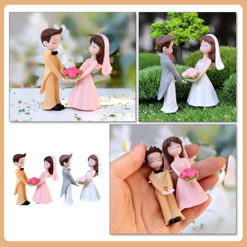 Safigle TW02328P09MA 2 Pairs Wedding Doll Decoration Romantic Desktop Decor thumb #5