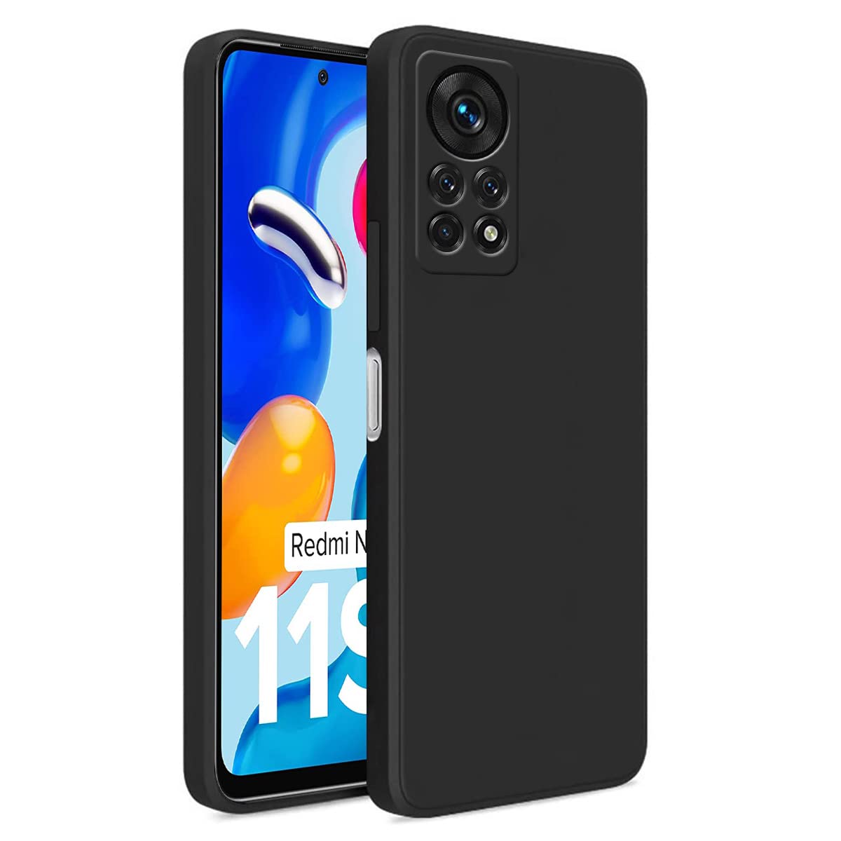 LIRAMARK Silicone Soft Back Cover Case for Infinix Note 11 Pro/Infinix Note 11s (Silicone Black) (B0BBVXJYR4) Amazon Price History, Amazon Price Tracker