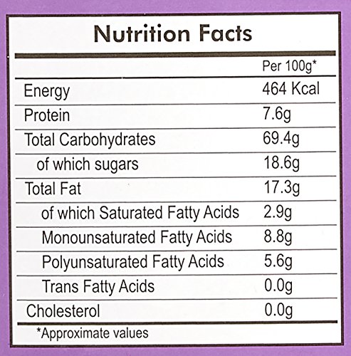Image of Express Foods Chocolate Granola Breakfast Cereal, 1kg (Pack of 2)