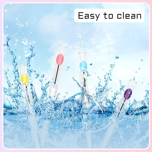 LuckyOpt Silikon-Lippenpinsel, wiederverwendbarer Lippenapplikator mit staubdichter Kappe, weicher Multifunktions-Lippenmaskenpinsel, Make-up-Applikator für Lidschatten, Lipgloss, Lippenbalsam,