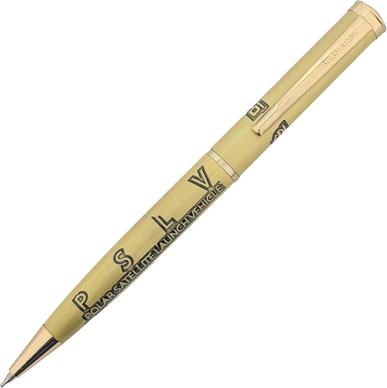 Submarine 4007 ISRO PSLV ROCKET Premium Metal Ball Pen, Blue Ink Refill, Original Space Design approved by ISRO, Ideal Gift for him/her, Perfect for Corporate Gifting