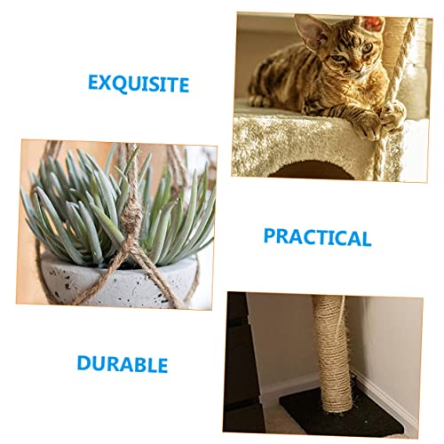 LIOOBO Corda Multifuncional Para Arranhar Gatos Corda De Sisal Natural Corda De Uso Diário Recarga D