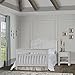 Evolur Cheyenne 5 in 1 Full Panel Convertible Crib, Antique Grey Mist, 58x31x52 Inch (Pack of 1)