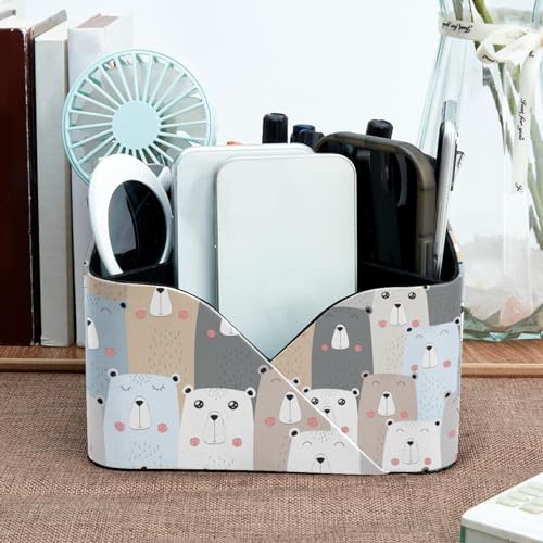 Rangement de bureau 4 compartiments pour retrouver instantanément vos crayons