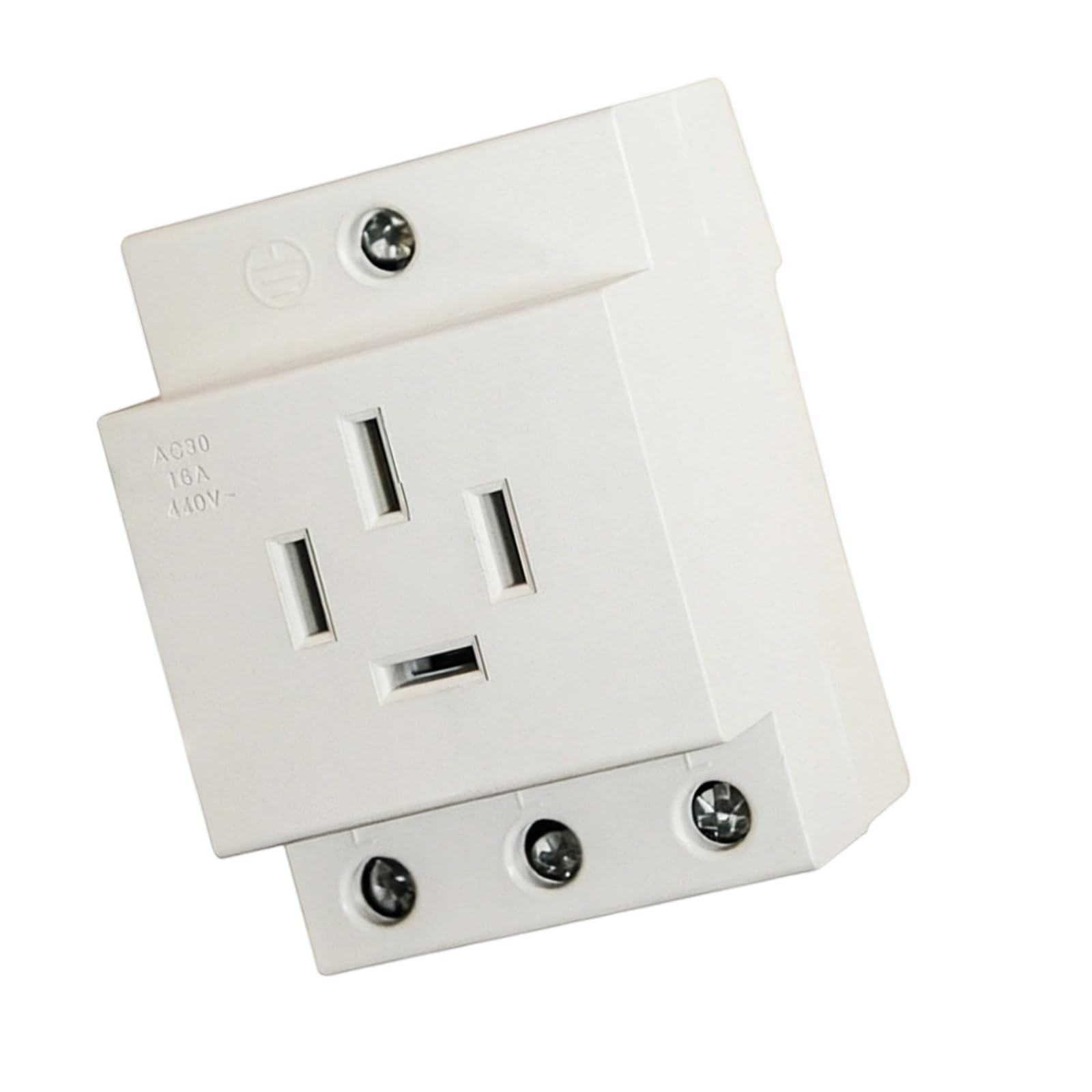 DIN Rails Socket DIN Rails Power Strips 3/4 / 5Hole Configurations for Various Application Stable Power Supply Industrial Outlet