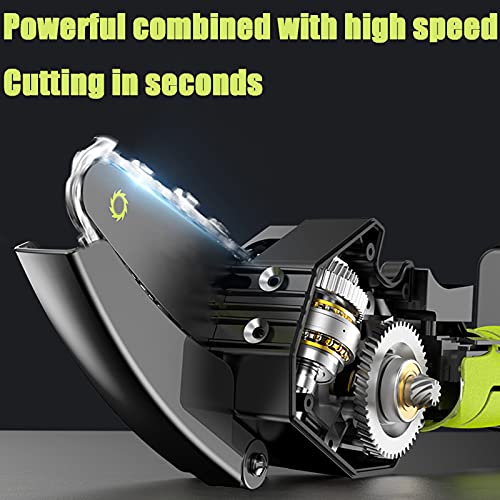 FJB Akku KettensäGe,Mini Akku Kettensage 4 Zoll Kettensage Elektro Geeignet Zum Beschneiden Von BäUmen Und Zum… – Bild 5