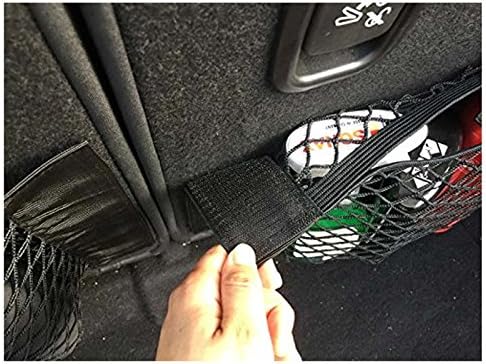 Ruesious Trunk Storage Net, [2 PACK] Car Storage Net - Bottles, Groceries, Storage Add On Organizers for Car Truck