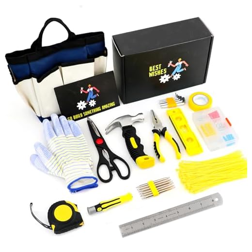 Gifts for Teen Boys, Easter Gifts for Him 10 11 12 13 14 15 16 17 18 Year Old, Teenage Tween Boy Birthday Gifts Ideas for Son Boyfriend Husband Unique Housewarming Hand Tool Set