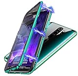 [Vidrio de sensibilidad rápida y tacto cómodo] : Vidrio moderado diseñado en ambos lados, adsorbido al cuerpo del teléfono muy cerca, mantiene la misma sensibilidad que el teléfono original; Con el material de primera calidad utilizado y su alto procesamiento artesanal, asegure que esta funda tenga buenos acabados y se sienta cómoda sosteniendo en la mano
