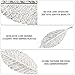 HannaFires Chinese Pure Silver Tea Leaves, Sterling Silver Tea Accessorieset, Purifies Water & Enhances Water Quality, Feng Shui Decor Symbolizing Purity