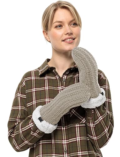 Guante mujer Jack Wolfskin contra el frío en paseos de montaña y ciudad