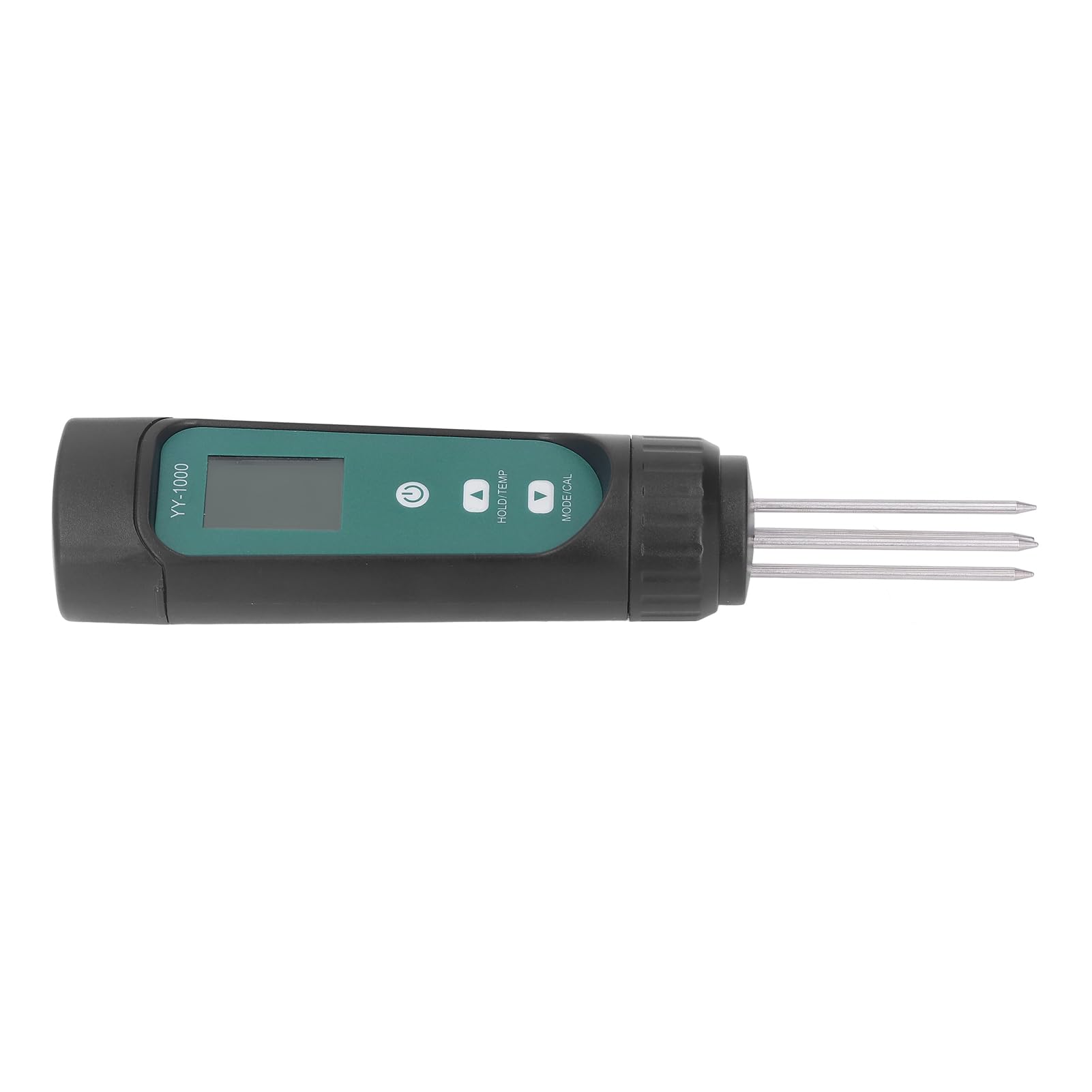 Bodentester, Digitales 3-in-1-EC-Temperatur- und Feuchtigkeitsmessgerät mit LED-Hintergrundbeleuchtung für Gartenarbeit und Pflanzenpflege