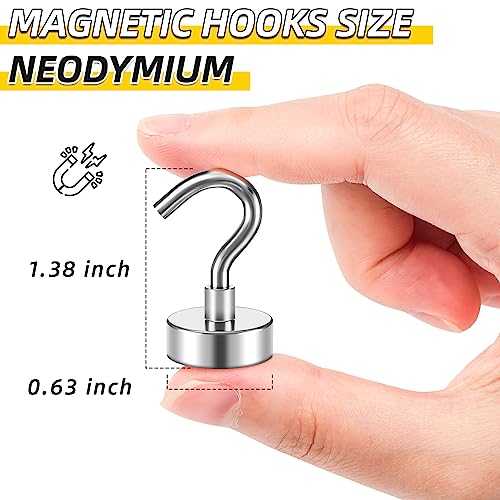 Vndueey ISO-VN-20 60 Pack Strong Magnetic Hooks thumb #1