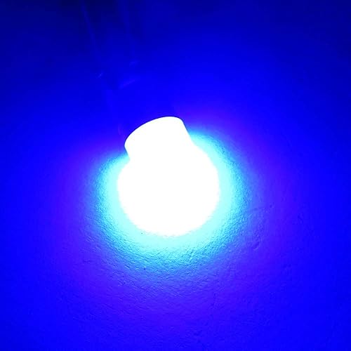 Miniatura 4 de WLJH Panel de instrumentos azul brillante medidor de racimo velocímetro tacómetro presión de aceite combustible reloj indicador bombilla LED