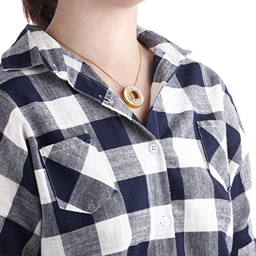 Cottvott A-Z Alphabet Pendant Necklaces Charms Women Initial Letter Chain Necklace 4 Colors #TOP1