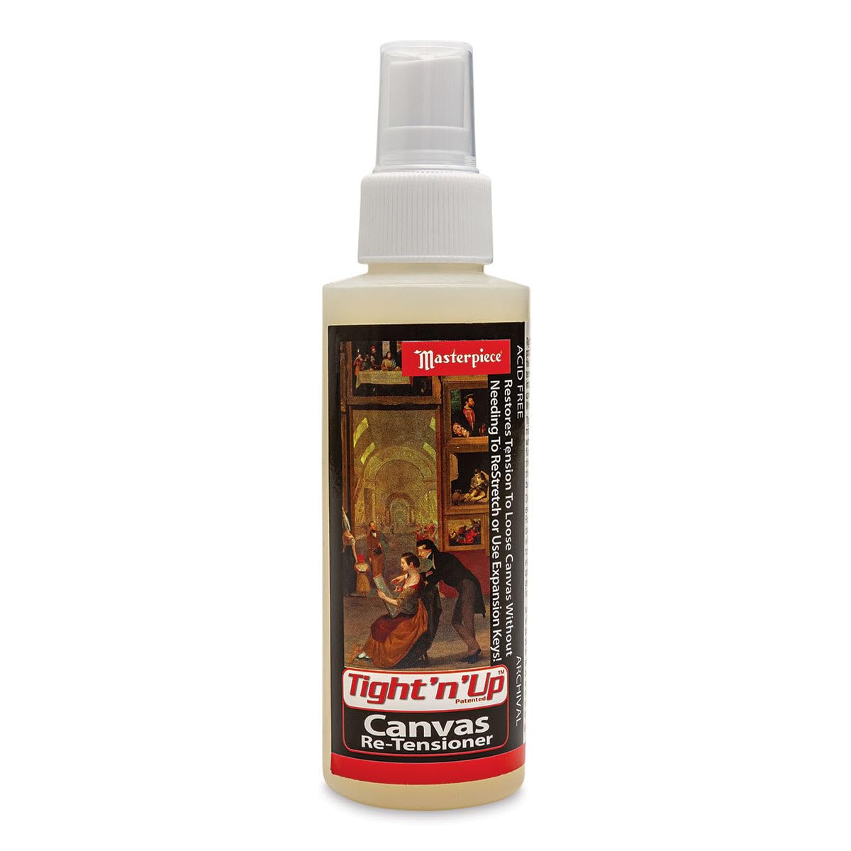 Masterpiece Artist Canvas Tight-n-Up Canvas Retensioner Spray, 4-Ounce
