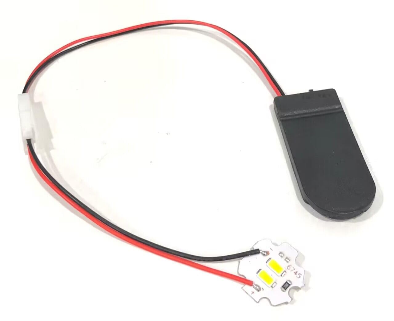 Amazon.co.jp : オーディオファン LEDライト CR2032 × 2個用 1w 電球色 2灯 スイッチ付き 2灯式LEDライト  全長約32cm いつでもどこでもボタン電池で瞬時に明るさアップ 2点セット : ホーム＆キッチン