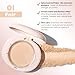 UCANBE 2-in-1 Pressed Face Powder & Foundation Makeup, Matte Oil Control Flawless Setting Powder, Korean Makeup,Waterproof Long Lasting Finishing Powder (Fair)