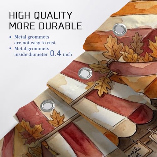 Ensemble rideau de douche rustique en tissu durable et tapis décoratif - 6