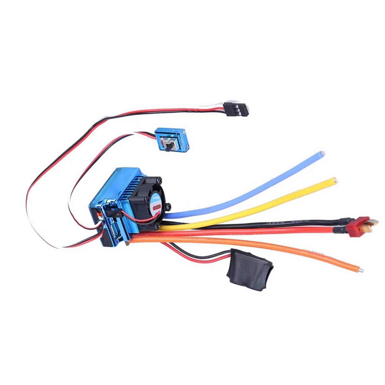 Rc Elettronico Esc Per 1/8 1/10 1/12 120A Sensorless Brushless Regolatore Di Velocità Elettronico Auto Crawler Nave RC Aggiornamenti Parti Camion
