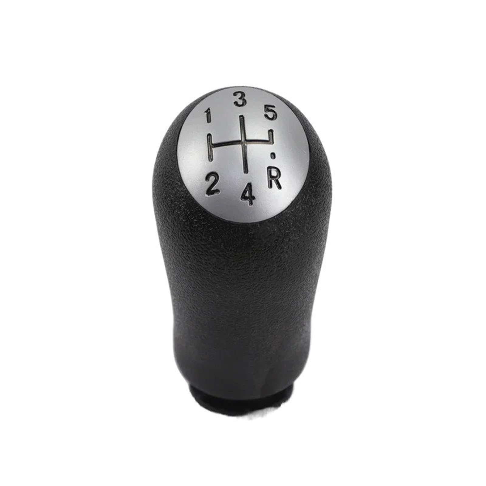 Dwtnmex 5-Speed Silver Gear Shift Knob For Dacia For Dokker For Duster For Logan Ii Since 2012 Gear Shift Knob Lever Stick Head(5-Speed Silver)