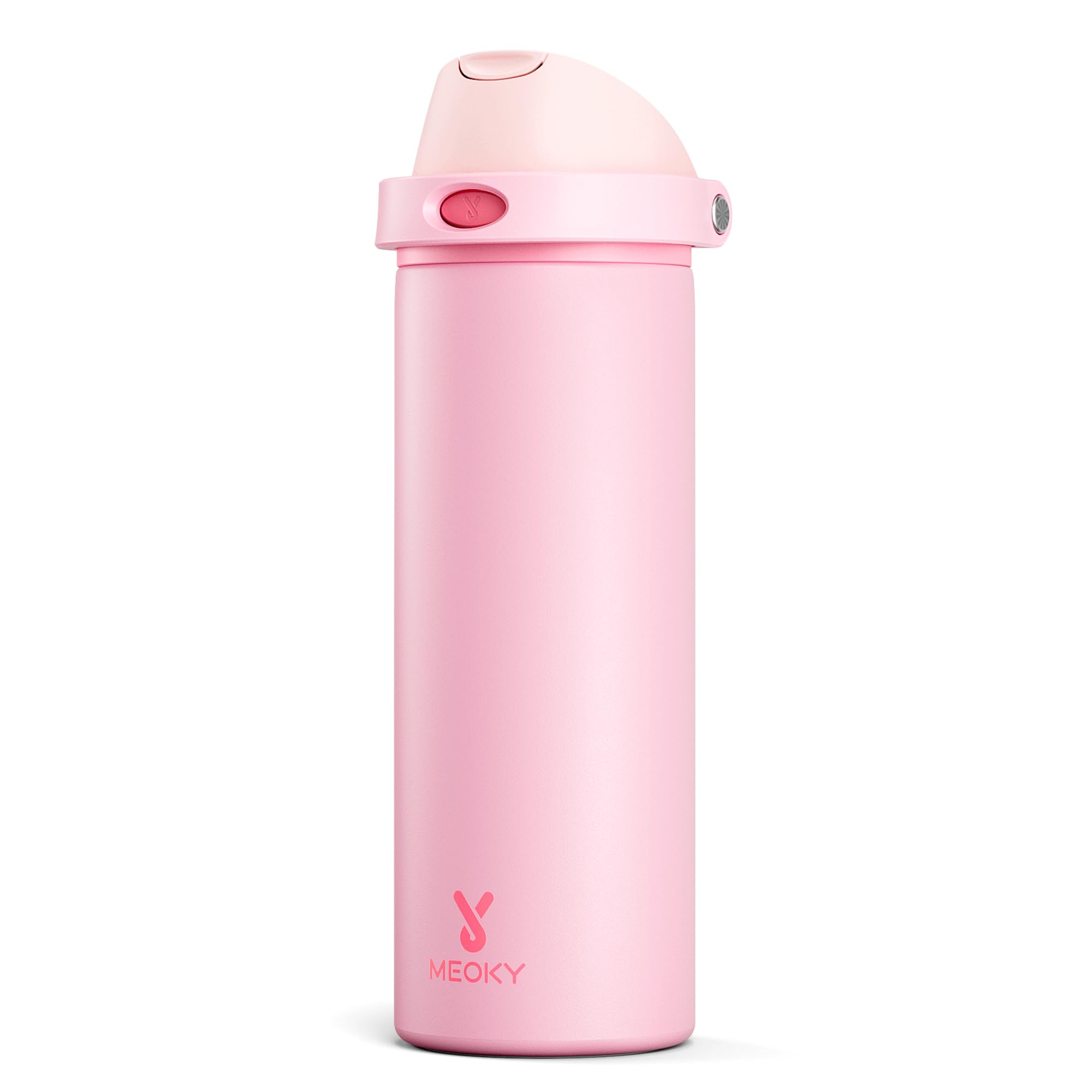 Meoky 24 oz Insulated Stainless Steel Water Bottle for Sports