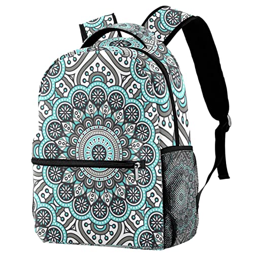 Sac à dos rouge de voyage avec porte-bouteille pour campus taille M