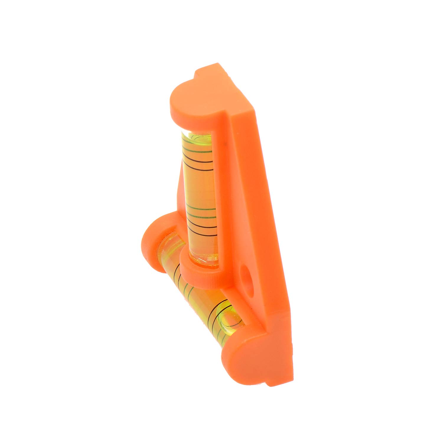 Mini T Level Tool - 2 Bubbles, Orange -4 Mini T Level Tool - 2 Bubbles, Orange -4