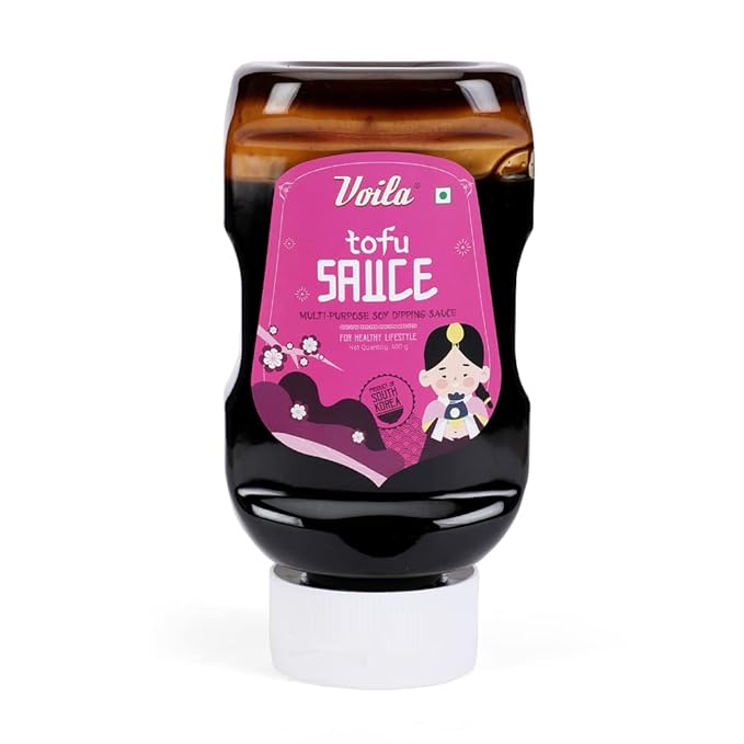 Dipping Soya Sauce 400 gm | Tofu Multipurpose Sauce | Traditional Korean Style | For Tofu, Burger, Salad, Sandwich, Noodles, Momos & Pasta | Tofu Sauce