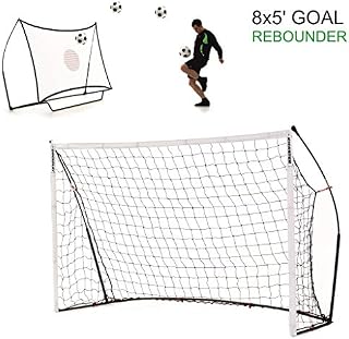 QuickPlay 2in1 Rebounder and Soccer Goal - Includes Soccer Net and Carry Bag